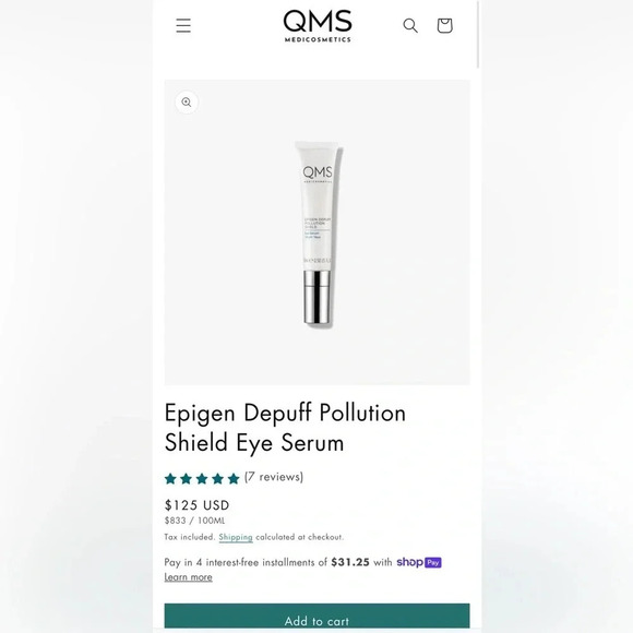 QMS Mediocosmetics Eye Serum - Picture 4 of 4
